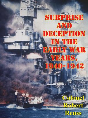 cover image of Surprise and Deception in the Early War Years